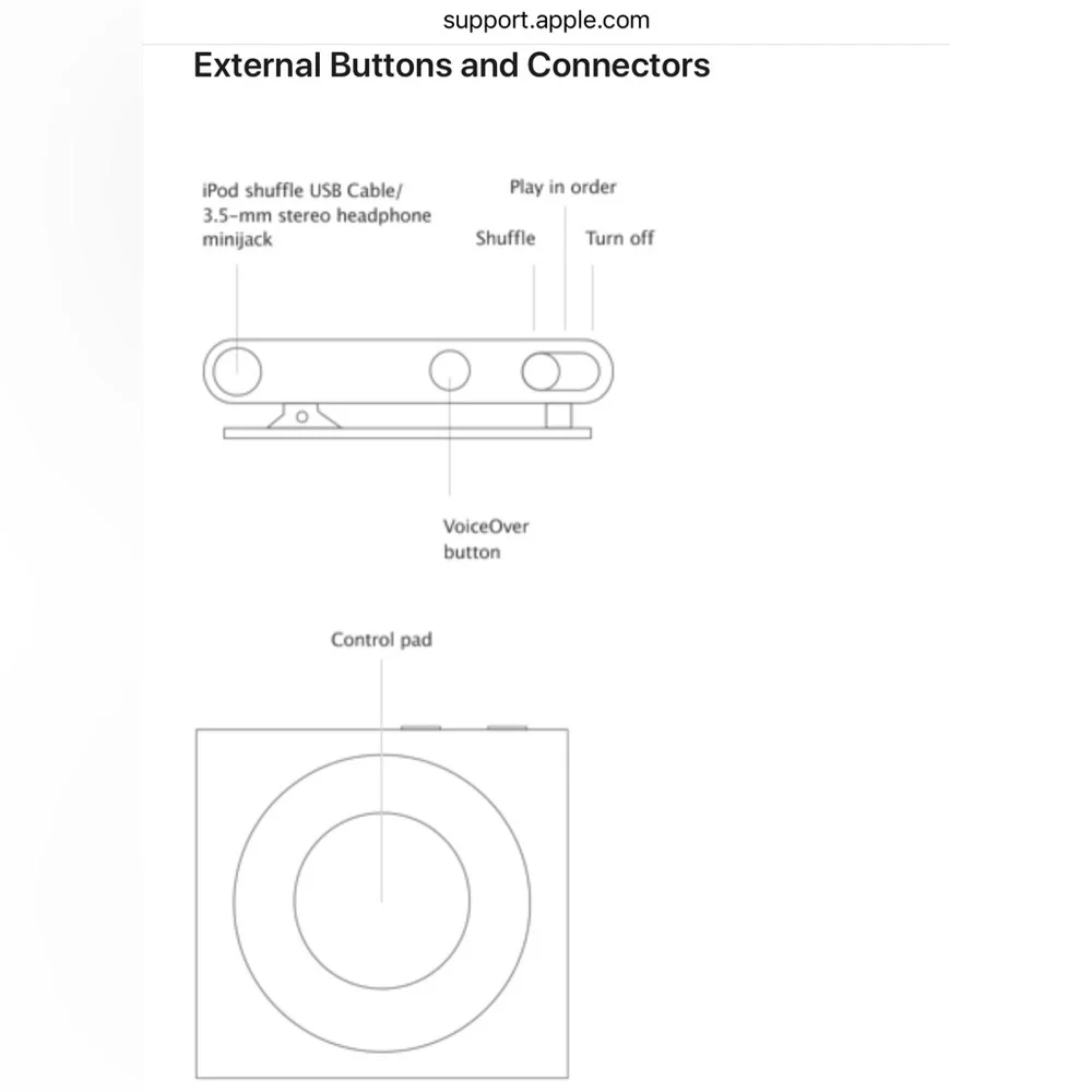 Apple ipod shuffle